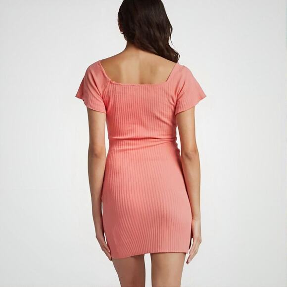 Roxy Sandy Hills Ribbed Mini Dress S - Picture 3 of 13
